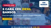 5 Cara Cek Desil Bansos Pakai NIK KTP di DTSEN BPS hingga Kantor Dinsos Terbaru 2026