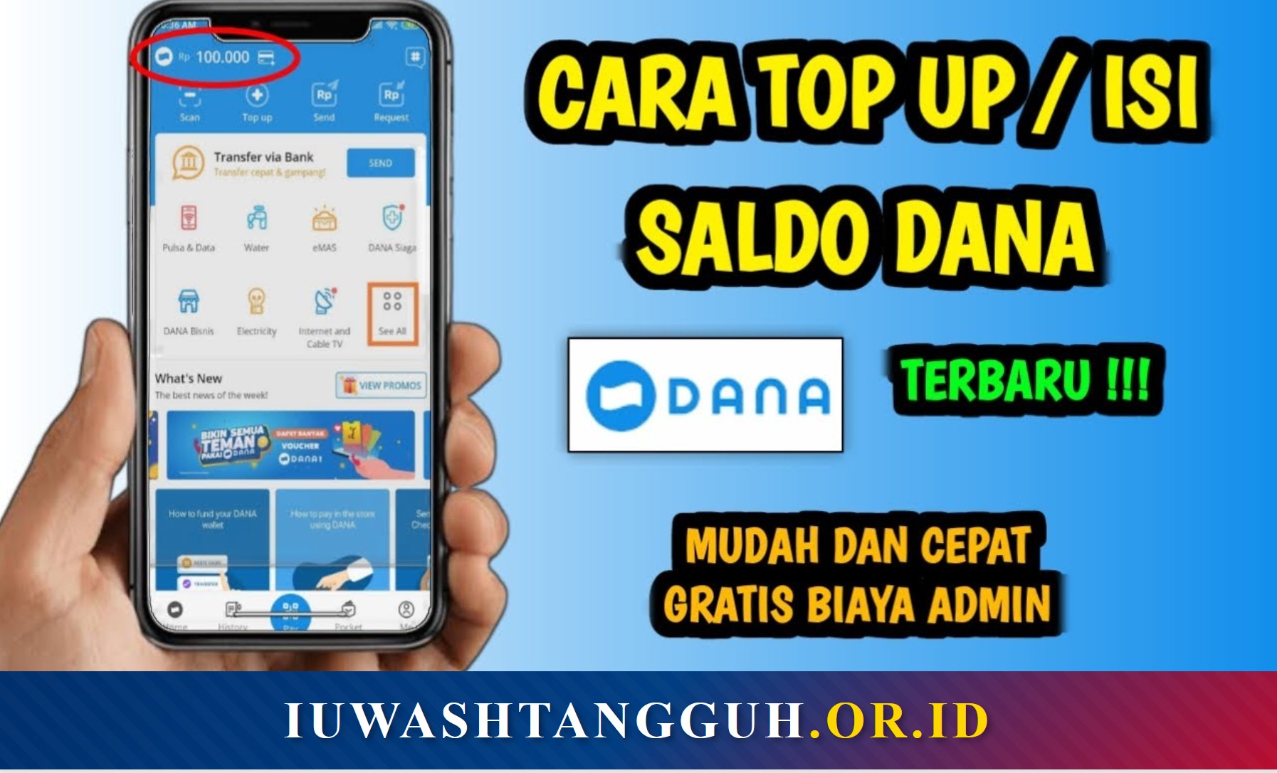 8 Cara Isi Saldo DANA di Bank, ATM, Alfamart, QRIS, hingga Kartu Debit Terlengkap 2026