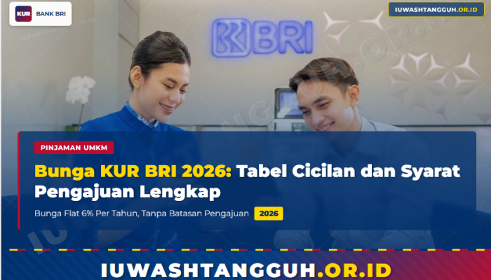 Bunga KUR BRI 2026 Terbaru, Simak Tabel Cicilan dan Syarat Pengajuannya di Sini!