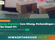 Bunga Paylater 2026: Cara Hitung, Perbandingan Platform, dan Tips Dapat Bunga 0%
