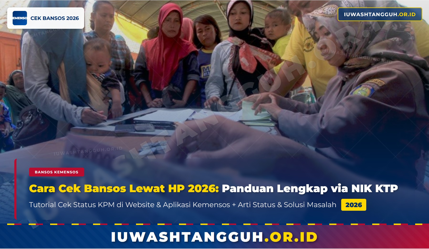 Cara Cek Bansos Lewat HP 2026, Panduan Lengkap Cek Status KPM via NIK KTP di Website dan Aplikasi Kemensos