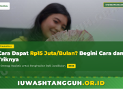 Cara Dapat Uang 500 Ribu Sehari 2026 dengan Skill yang Bisa Dipelajari dalam 3 Bulan