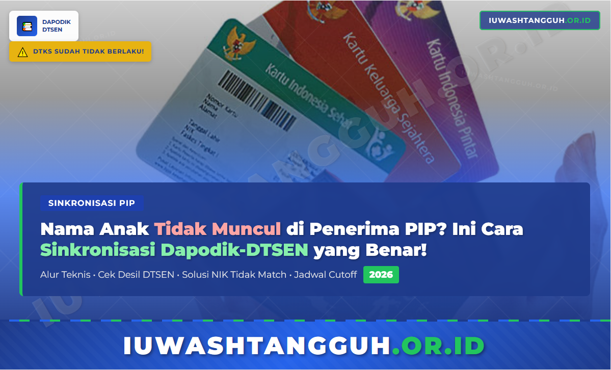 Cara Sinkronisasi Data Dapodik dengan DTSEN untuk PIP, Begini Panduan Lengkapnya