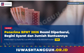 Penerima BPNT 2026 Resmi Diperbarui, Begini Syarat dan Jumlah Bantuannya