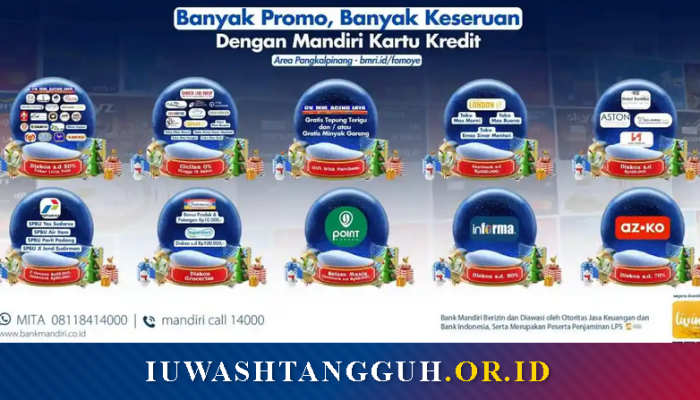 Promo Bank Mandiri Terbaru 2026: Livin'poin, Diskon Merchant, dan Cashback Jutaan Rupiah