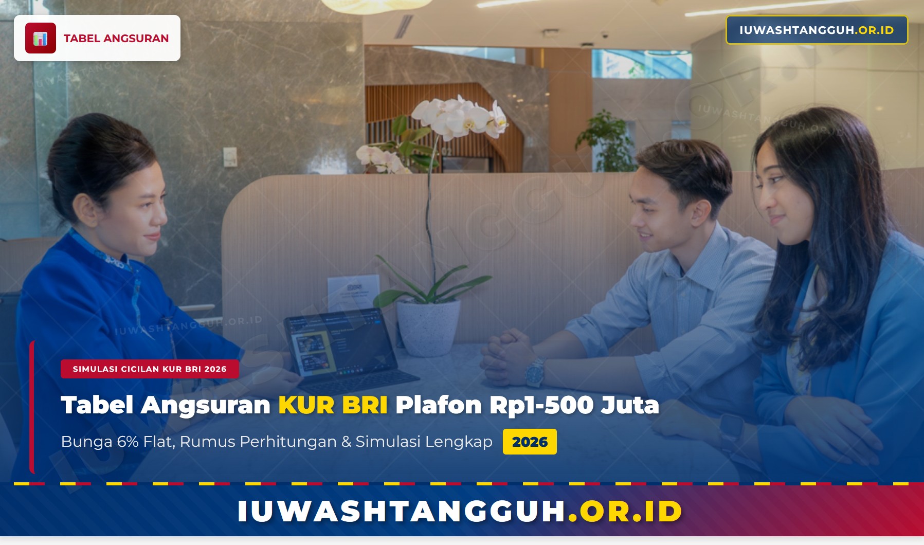 Tabel Angsuran KUR BRI 2026: Simulasi Cicilan, Limit, Bunga, dan Cara Hitungnya