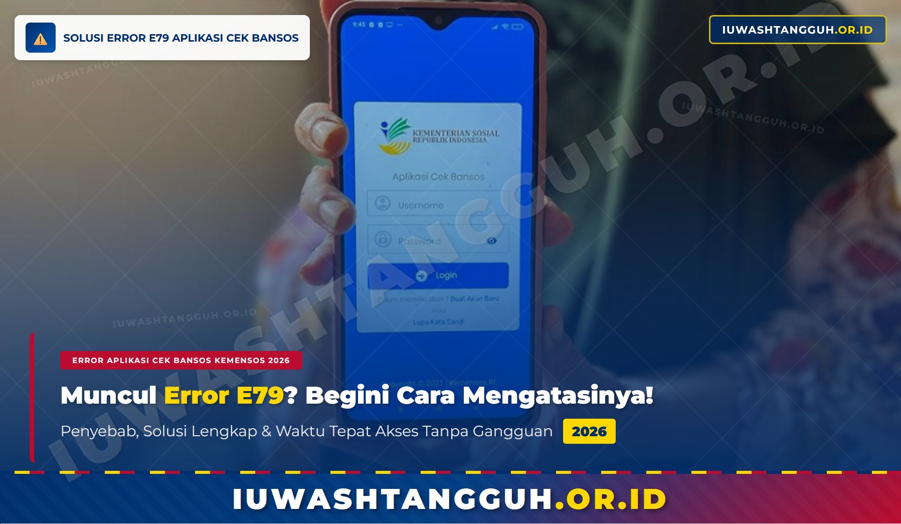 Terjadi Kesalahan E79 di Aplikasi Cek Bansos? Begini Cara Mengatasinya