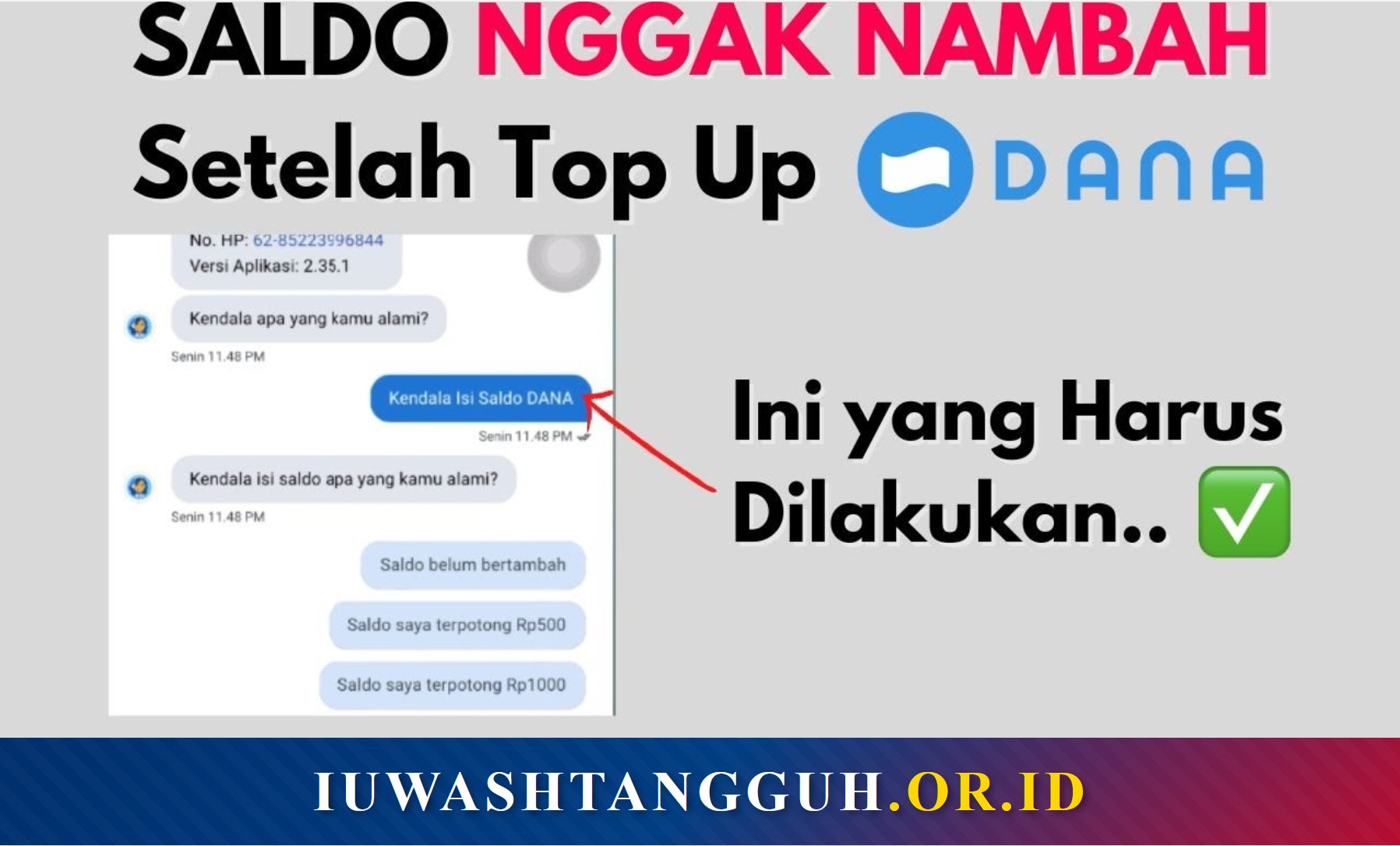 Top Up DANA Tidak Masuk tapi Saldo Terpotong? Ini Penyebab dan Cara Mengatasinya 2026