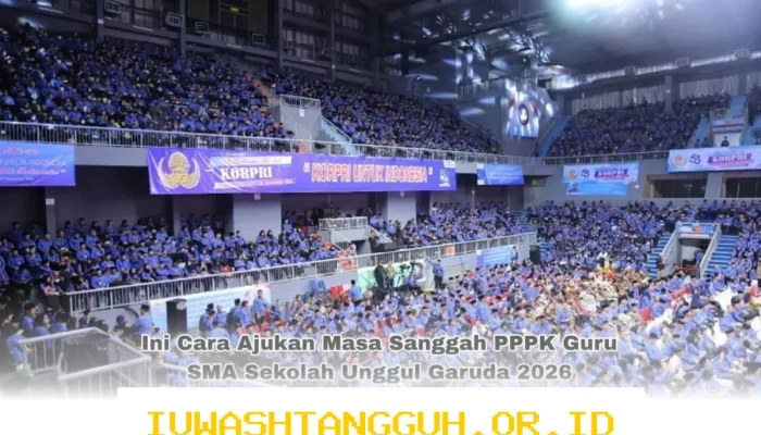 Cara Mengajukan Masa Sanggah Rekrutmen PPPK Guru SMA Sekolah Unggul Garuda 2026