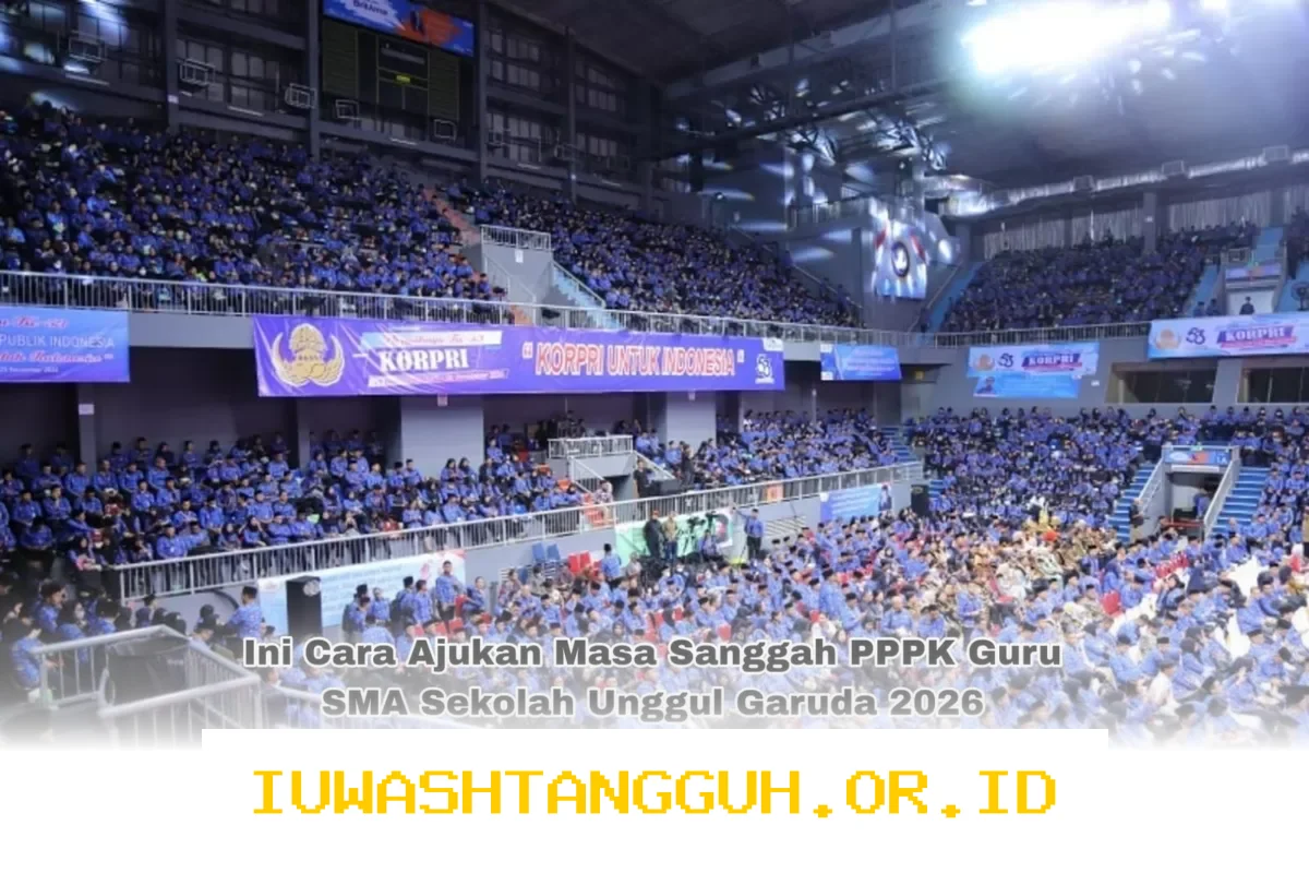Cara Mengajukan Masa Sanggah Rekrutmen PPPK Guru SMA Sekolah Unggul Garuda 2026
