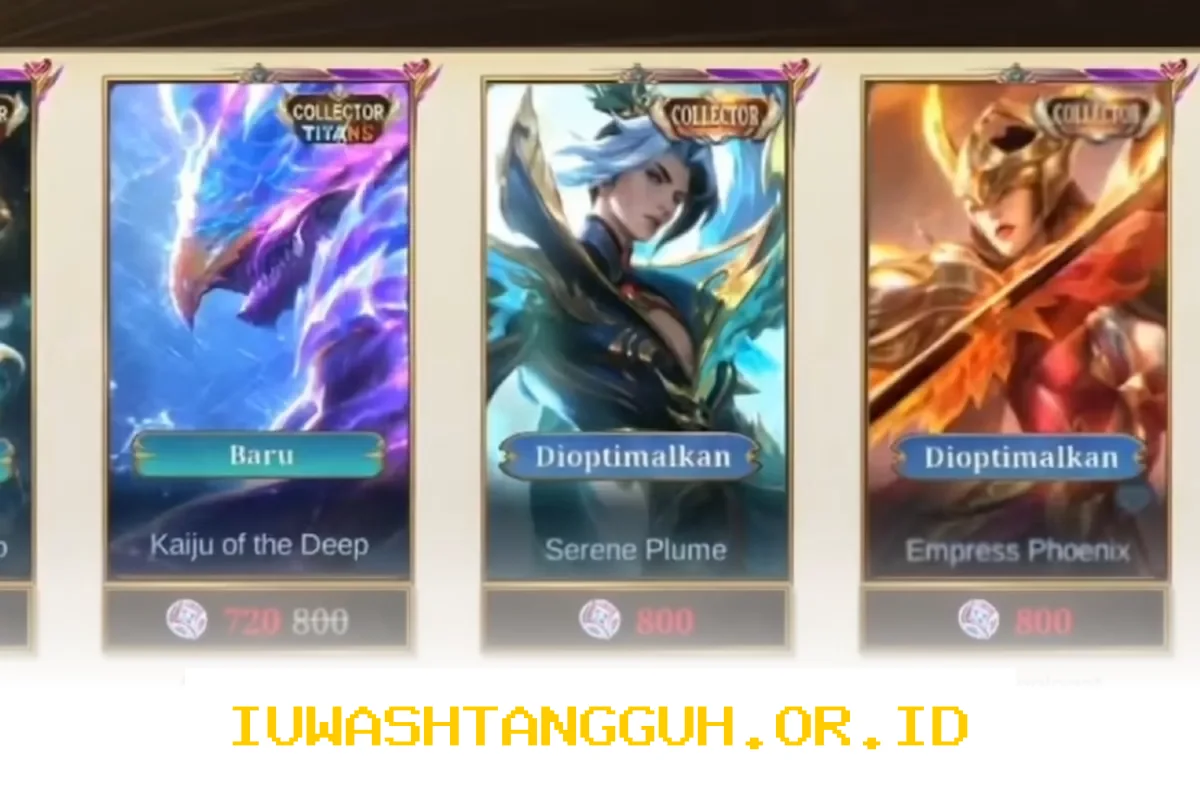 Harga Skin Collector Titans Mobile Legends April 2026 dan Cara Mendapatkannya dengan Mudah