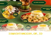 Nasi Kulit Mala dan Es Kopi Klepon di Laoban Bogor, Bukber Enak Cuma Rp24 Ribu!
