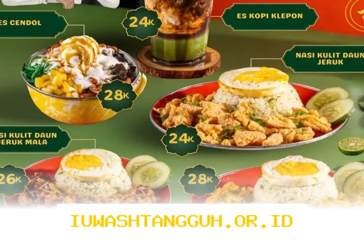 Nasi Kulit Mala dan Es Kopi Klepon di Laoban Bogor, Bukber Enak Cuma Rp24 Ribu!
