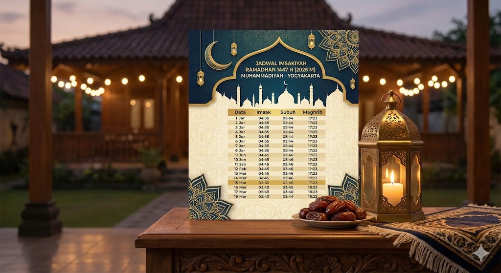 Warga Yogyakarta, Sudah Cek Jadwal Imsakiyah dan Sahur Ramadhan 2026 Versi Muhammadiyah?