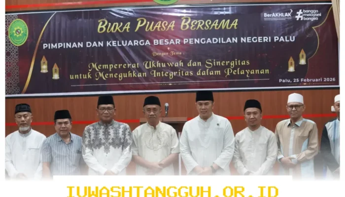 Pemkot dan Pengadilan Negeri Palu Perkuat Sinergi Melalui Buka Puasa Bersama yang Diwakili Rahmad Mustafa