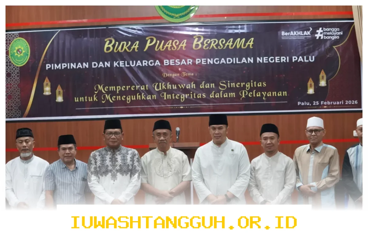 Pemkot dan Pengadilan Negeri Palu Perkuat Sinergi Melalui Buka Puasa Bersama yang Diwakili Rahmad Mustafa