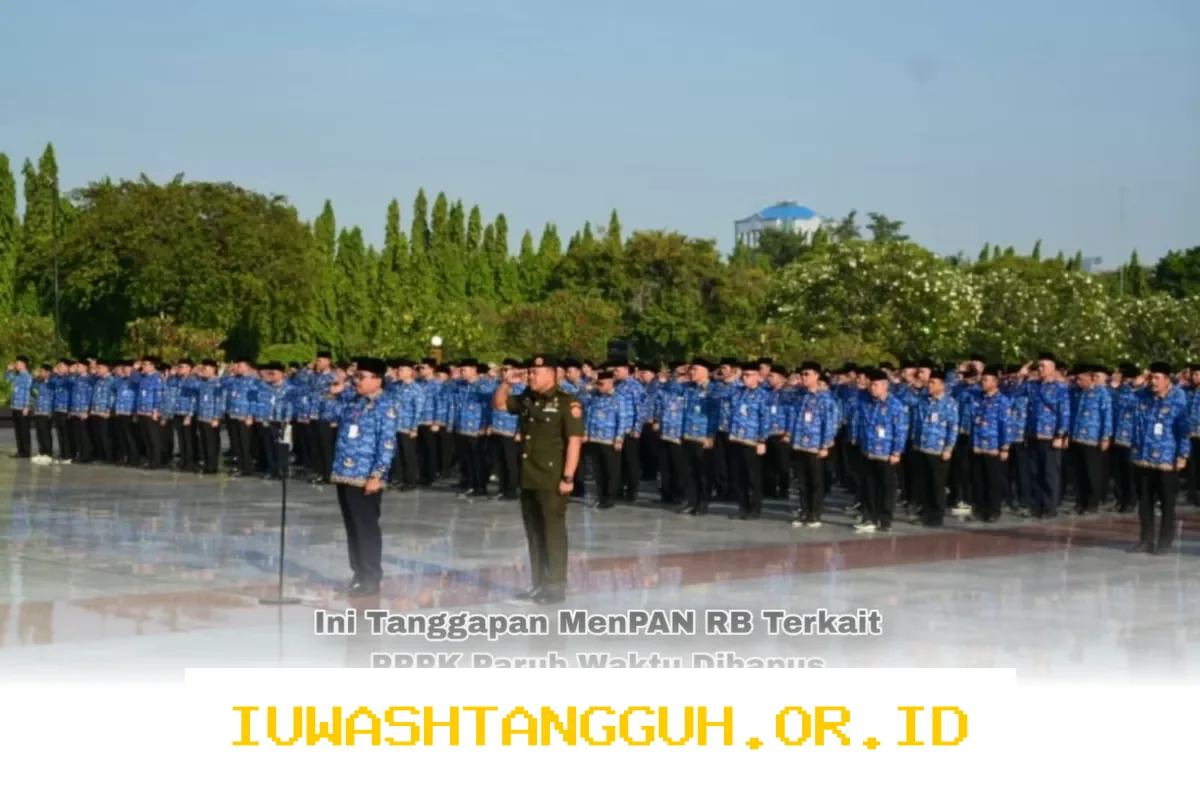 PPPK Paruh Waktu Disebut Bakal Dihapus Mulai Tahun 2026, Begini Tanggapan MenPAN RB