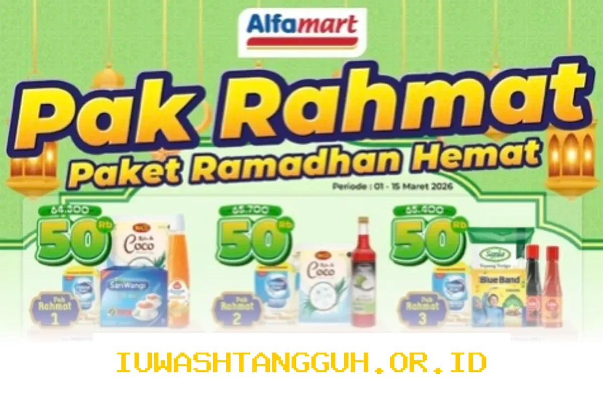 Alfamart Hadirkan Diskon Spesial Senin Ini, 9 Maret 2026, untuk Minyak Goreng dan Biskuit Berkualitas