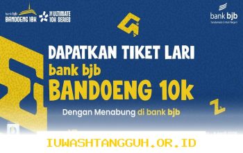 Bank BJB Gelar Promo Bandoeng 10K dengan Konsep Lari Santai yang Menguntungkan Nasabah