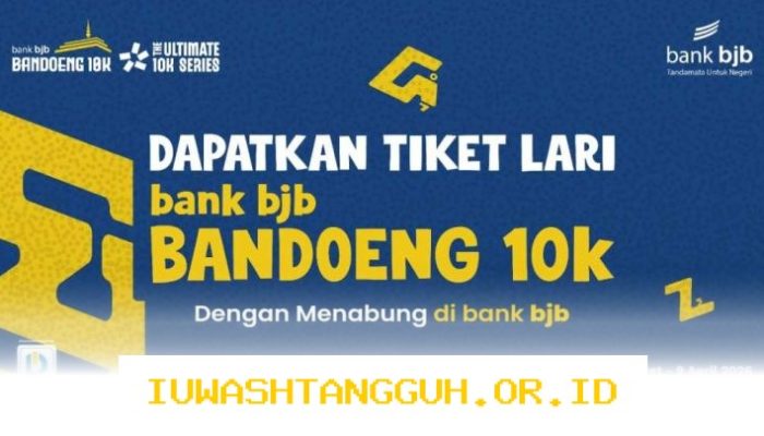 bank bjb Hadirkan Akses Mudah ke Bandung 10K, Menabung Kini Jadi Tiket Ikut Lari