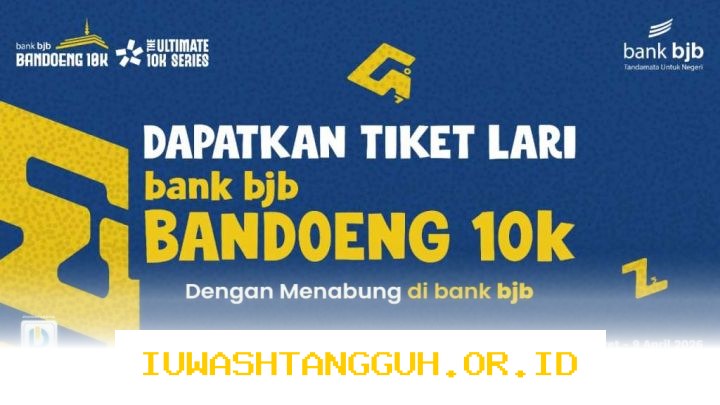 bank bjb Hadirkan Akses Mudah ke Bandung 10K, Menabung Kini Jadi Tiket Ikut Lari