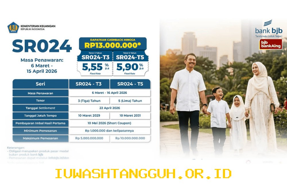 Bank bjb Hadirkan SBN Ritel SR024 dengan Imbal Hasil Menarik untuk Investor
