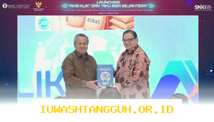 Bank Indonesia Resmikan Program AKSI KLIK demi Tingkatkan Literasi Finansial dan Permudah Akses Pendanaan bagi Pelaku Usaha Mikro serta Kecil Menengah