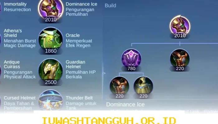 Buff Dominance Ice Mobile Legends Tingkatkan Performa Seluruh Hero Tank dengan Efek Baru