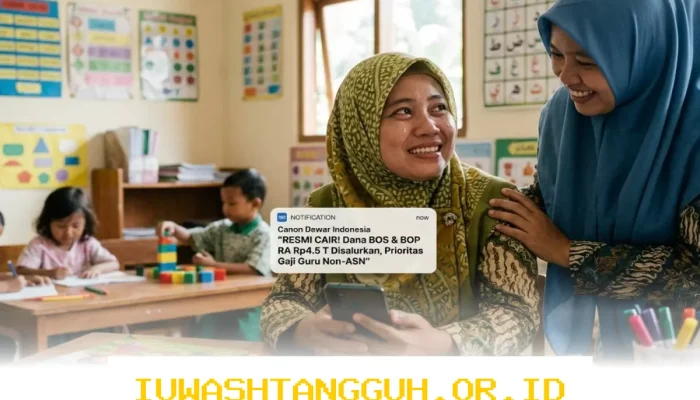 Dana BOS dan BOP RA Sebesar Rp4.5 Triliun Resmi Dicairkan untuk Kesejahteraan Guru Non ASN