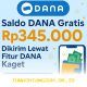 Dapatkan saldo DANA gratis Rp345.000 hari ini dengan fitur DANA Kaget, ikuti langkah mudah klaimnya sekarang!