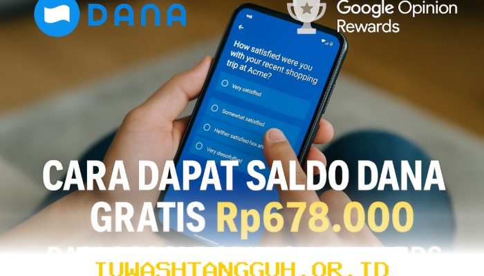 Dapatkan Saldo DANA Senilai Rp600 Ribu Secara Gratis Melalui Aplikasi Penghasil Uang Terbaik dan Terpercaya Langsung ke Rekening Anda dengan Mudah dan Pasti Cair
