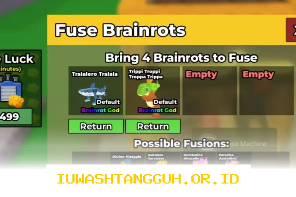 Divine Fuse Machine Mengincar Brainrot: Ini Dia Daftar dan Mekanisme Serangannya