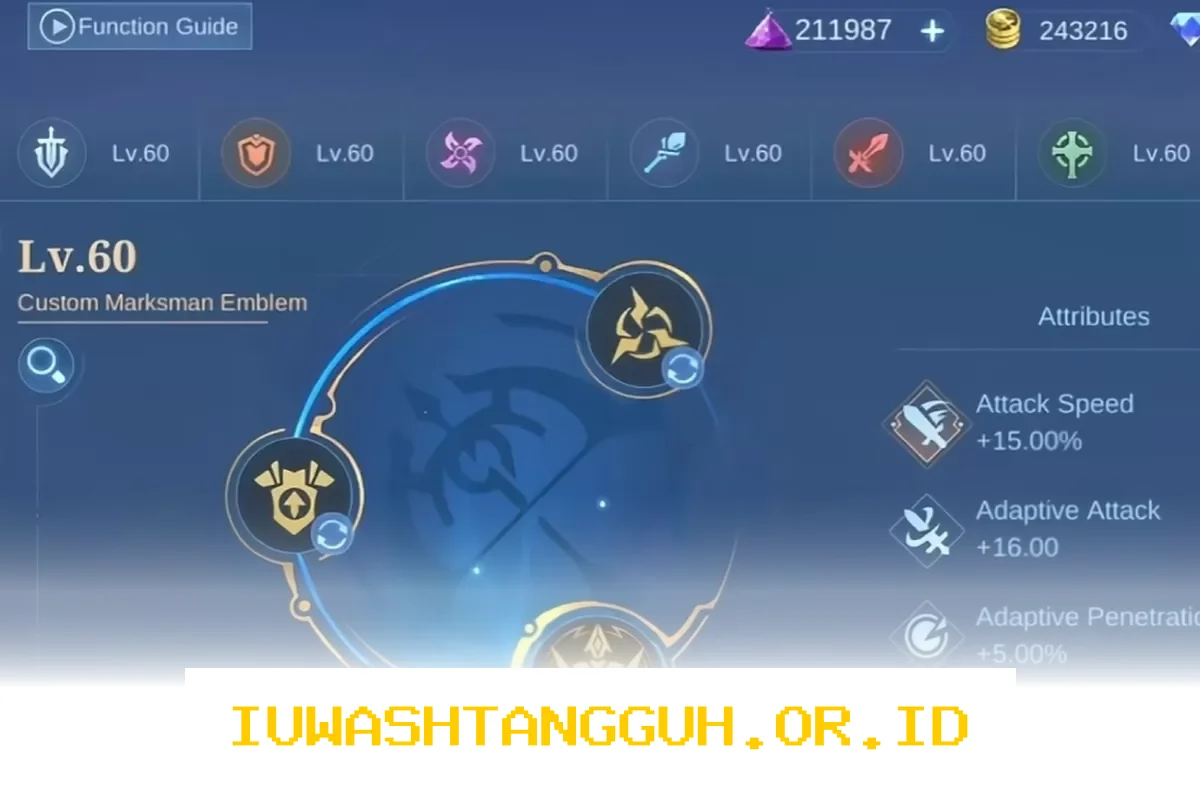 Emblem Fighter dan Marksman Mengalami Perubahan Signifikan pada Season 40 Mobile Legends