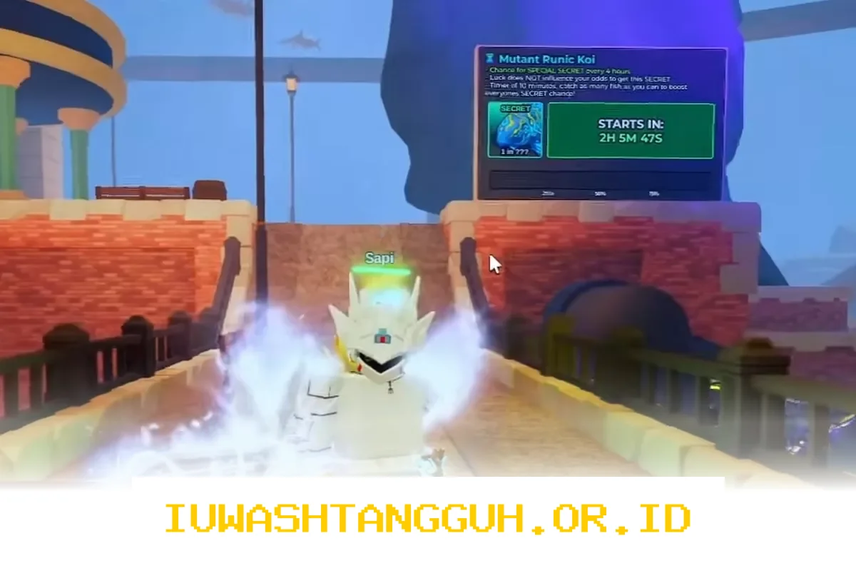 Event Jam Mancing Runic Koi Mutant Rahasia di Fish It Roblox