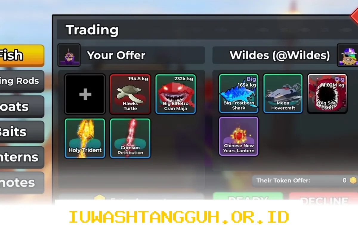 Event Luck Trading Update Fish It Resmi Diluncurkan, Simak Informasi Terkini untuk Para Pemain