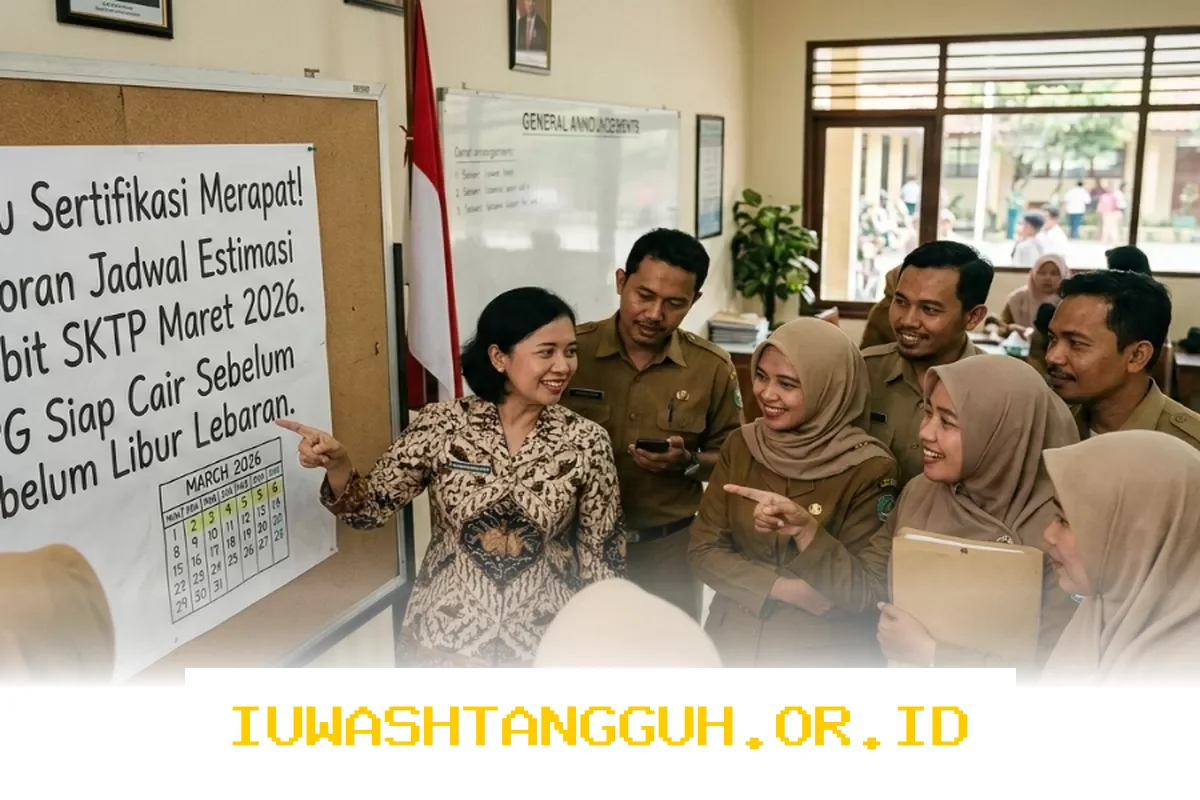 Guru Bersertifikasi Wajib Tahu! Perkiraan Waktu Keluarnya SKTP dan Pencairan TPG Sebelum Lebaran 2026