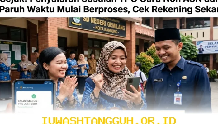 Guru Non ASN dan PPPK Paruh Waktu Terima Kabar Baik, Proses Penyaluran TPG Susulan Telah Dimulai, Segera Periksa Rekening Anda!