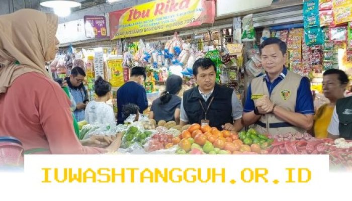 Harga Bahan Pokok di Pasar Kosambi Bandung Stabil Menjelang Idulfitri Berkat Kebijakan HET