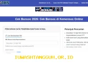 Hati-Hati Situs Tiruan Cek Bansos, Pelajari Hal Ini Sebelum Akses Bantuan Sosial Anda