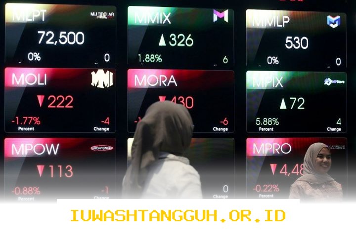 Indeks Harga Saham Gabungan Terpantau Anjlok 3,27 Persen Hingga Level 7.337 Pada Penutupan Pasar