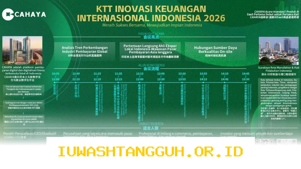 Indonesia Gelar KTT Inovasi Keuangan Global 2026 dengan Penekanan pada Kolaborasi Antarbangsa