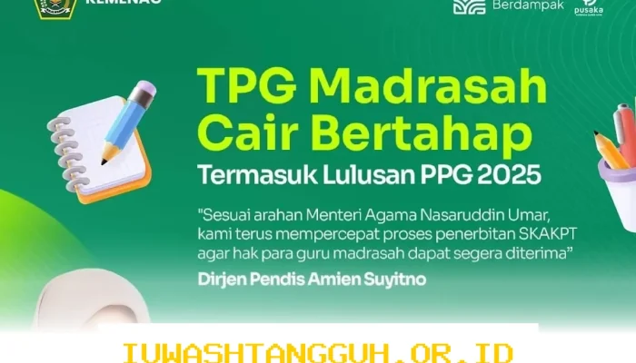 Jadwal Pencairan TPG Madrasah 2026 Telah Dimulai, Simak Waktu Penerbitan SKAKPT Secara Berkala!