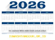 Jadwal WFA ASN 2026 Selama Libur Nyepi dan Lebaran Sudah Ditentukan, Ini Rinciannya