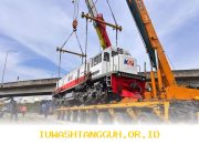 KAI Logistik Kirim Empat Lokomotif Hidrolik Demi Tingkatkan Kapasitas Angkutan Lebaran
