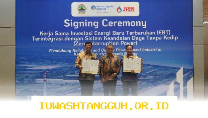 KEK Industropolis Batang Gandeng JPEN untuk Kembangkan Energi Baru Terbarukan 180 MW