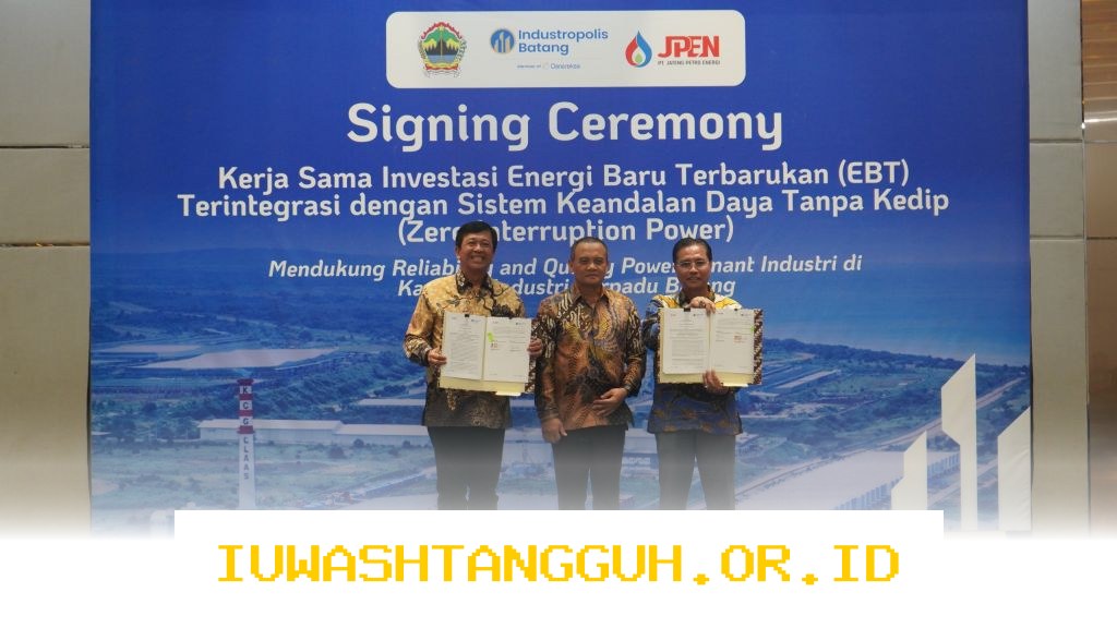 KEK Industropolis Batang Gandeng JPEN untuk Kembangkan Energi Baru Terbarukan 180 MW