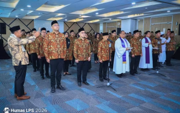 Ketua Dewan Komisioner LPS Resmi Melantik Sejumlah Pejabat Struktural Baru