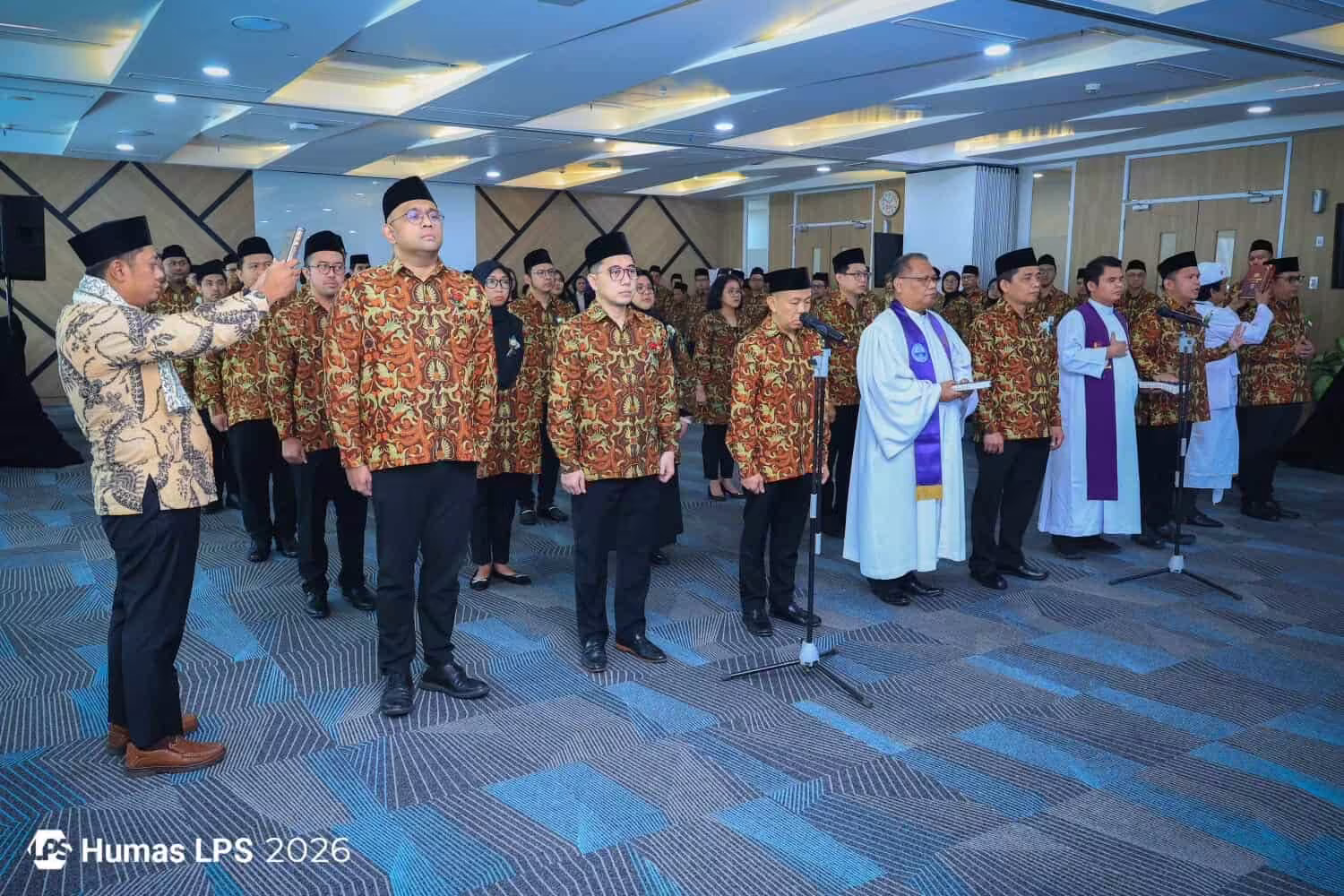 Ketua Dewan Komisioner LPS Resmi Melantik Sejumlah Pejabat Struktural Baru