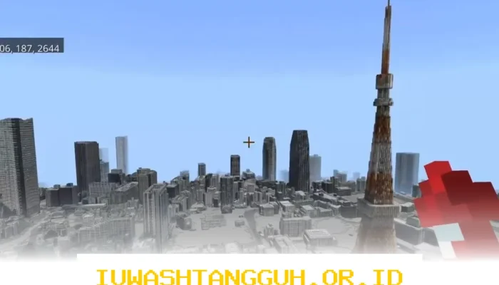 Mahasiswa Jepang Rekonstruksi Kota Tokyo di Minecraft Menggunakan Data Resmi Pemerintah