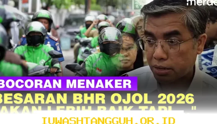 Menaker Yassierli Jelaskan Kenaikan Bonus Hari Raya Ojol 2026 yang Lebih Tinggi dari Tahun Sebelumnya